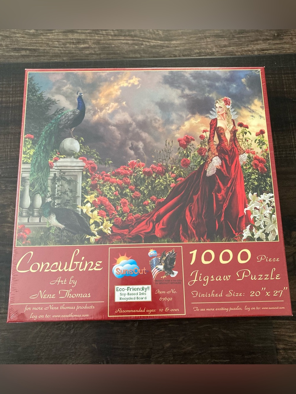 Concubine Nene Thomas 1000 Piece Fantasy Jigsaw Puzzle NEW 20" x 27"